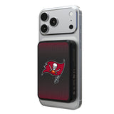 Tampa Bay Buccaneers Linen Wireless Mag Power Bank