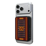 Washington Commanders Field Wireless Mag Power Bank