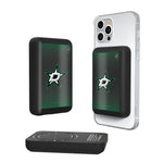 Dallas Stars Linen Wireless Mag Power Bank