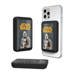 Star Wars: The Mandalorian Din Djarin Color Block Wireless Mag Power Bank