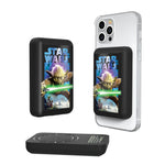 Star Wars Yoda Portrait Collage Wireless Mag Power Bank