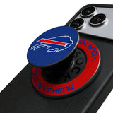 Buffalo Bills Personalized Endzone Solid PopSockets Magnetic Phone Grip and Stand