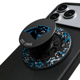 Carolina Panthers Confetti PopSockets Magnetic Phone Grip and Stand