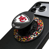 Kansas City Chiefs Confetti PopSockets Magnetic Phone Grip and Stand