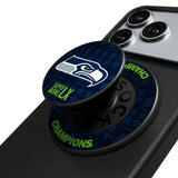 Seattle Seahawks 2026 Super Bowl PopSockets Magnetic Phone Grip and Stand