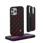 University of Alabama Crimson Tide Script A Fashion Pattern Rugged Phone Case for Apple iPhone
