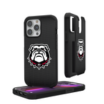 Georgia Bulldogs Linen Rugged Phone Case-0