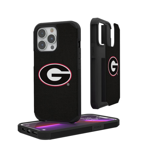 University of Georgia Bulldogs Solid Rugged Phone Case