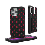 Ohio State University Buckeyes Fashion Pattern Rugged Phone Case for Apple iPhone-0