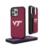 Virginia Tech Hokies Solid Rugged Case-0