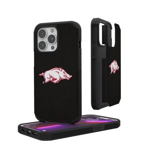 University of Arkansas Fayetteville Razorbacks Solid Rugged Phone Case