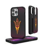 Arizona State University Sun Devils Linen Rugged Phone Case-0