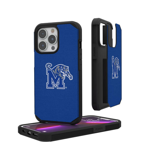 Memphis Tigers Solid Rugged Case-0