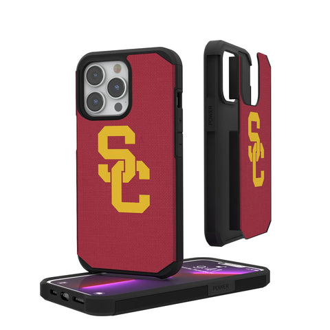 University of Southern California Trojans Solid Rugged Phone Case