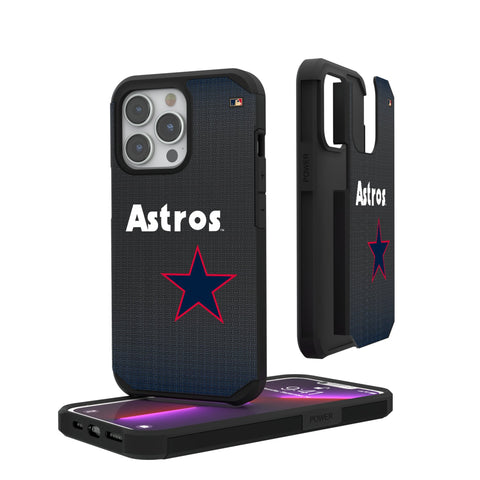 Houston Astros 1975-1981 - Cooperstown Collection Linen Rugged Phone Case
