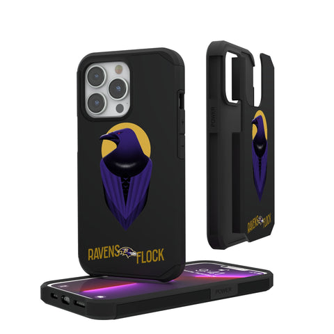 Baltimore Ravens 2024 Illustrated Limited Edition Rugged Phone Case