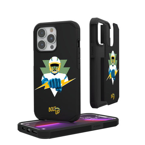 Los Angeles Chargers 2024 Illustrated Limited Edition Rugged Phone Case-0