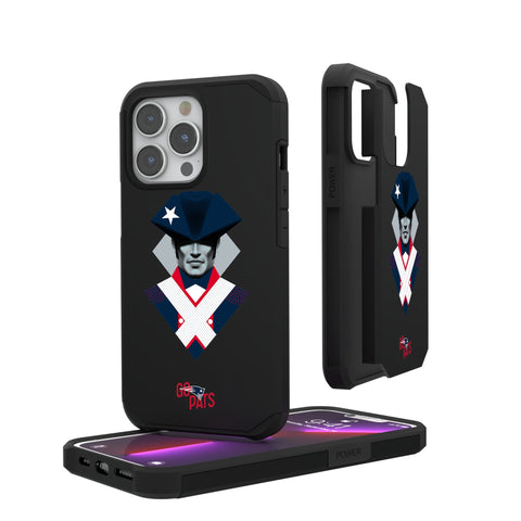 New England Patriots 2024 Illustrated Limited Edition Rugged Phone Case