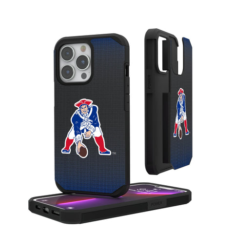 New England Patriots Historic Collection Linen Rugged Phone Case