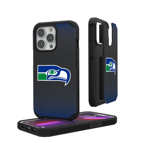 Seattle Seahawks Historic Collection Linen Rugged Phone Case