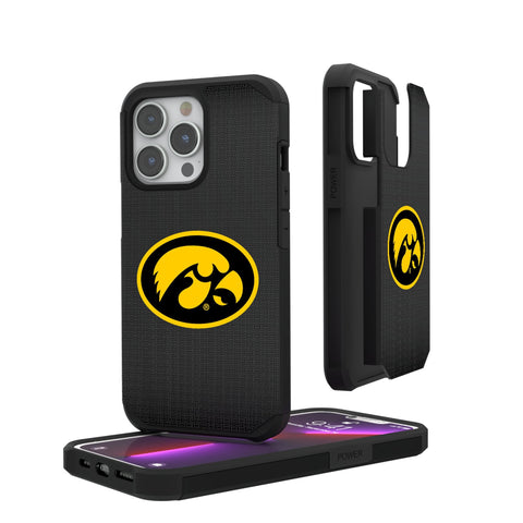 University of Iowa Hawkeyes Linen Rugged Phone Case