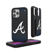 Atlanta Braves Linen Rugged Phone Case