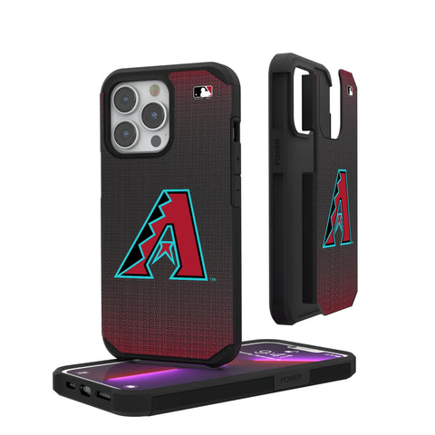 Arizona Diamondbacks Linen Rugged Phone Case