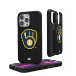 Milwaukee Brewers Text Backdrop Rugged Phone Case