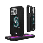 Seattle Mariners Text Backdrop Rugged Phone Case