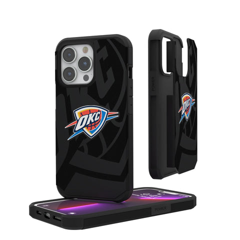 Oklahoma City Thunder Monocolor Tilt Rugged Phone Case