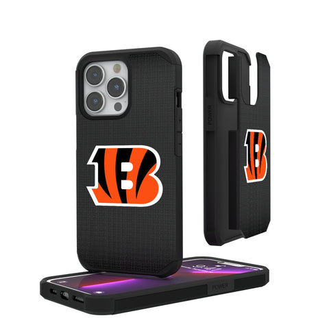 Cincinnati Bengals Linen Rugged Phone Case