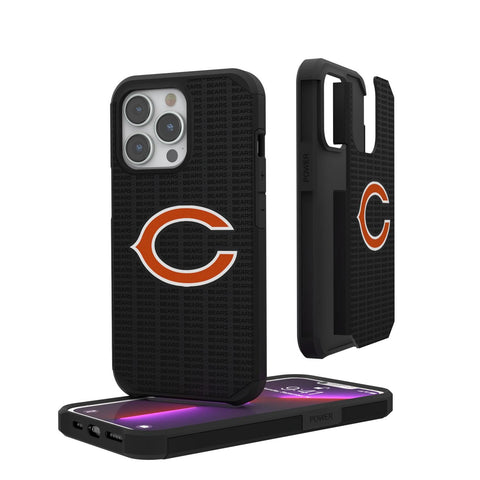 Chicago Bears Blackletter Rugged Case-0