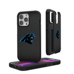 Carolina Panthers Linen Rugged Phone Case