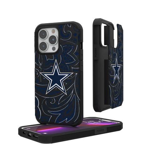 Dallas Cowboys Paisley Rugged Case-0