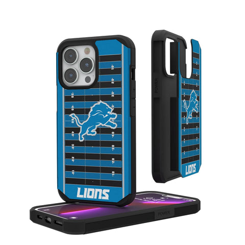 Detroit Lions Football Field Rugged Case-0