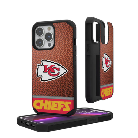 Kansas City Chiefs Football Wordmark Rugged Phone Case