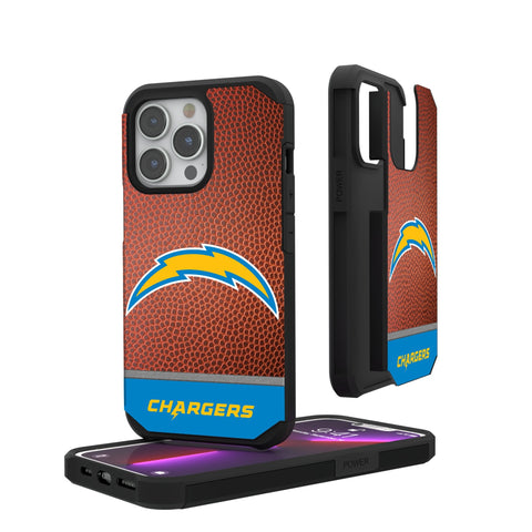 Los Angeles Chargers Football Wordmark Rugged Phone Case
