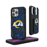 Los Angeles Rams Paisley Rugged Phone Case