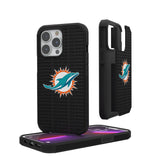 Miami Dolphins Text Backdrop Rugged Phone Case