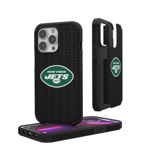 New York Jets Blackletter Rugged Case-0