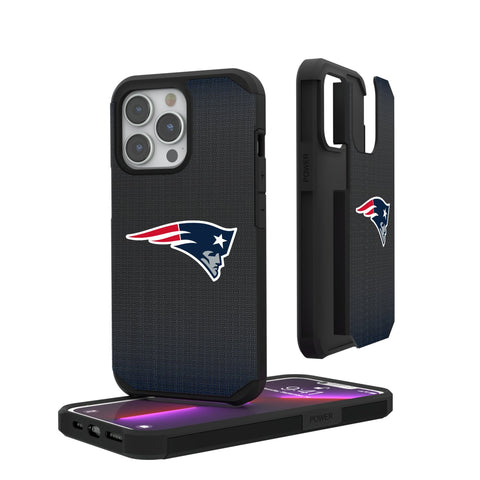 New England Patriots Linen Rugged Phone Case