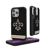 New Orleans Saints Stripe Rugged Phone Case