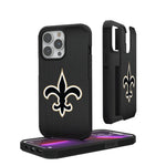 New Orleans Saints Linen Rugged Phone Case