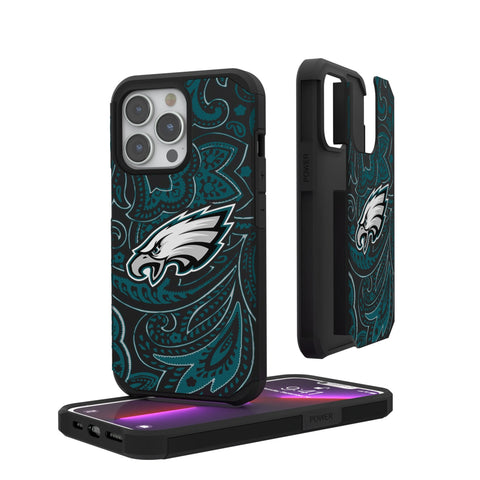Philadelphia Eagles Paisley Rugged Phone Case