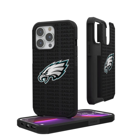 Philadelphia Eagles Text Backdrop Rugged Phone Case