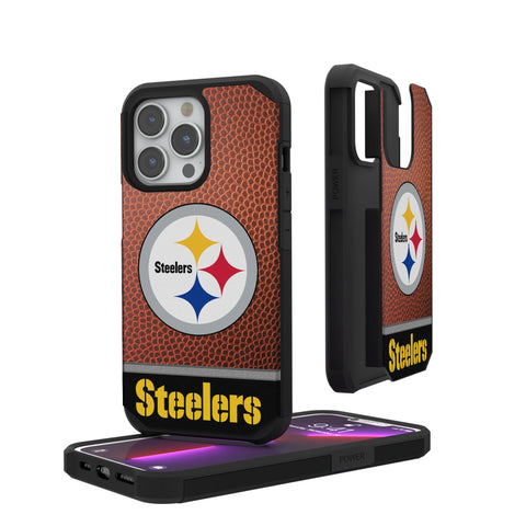 Pittsburgh Steelers Football Wordmark Rugged Phone Case