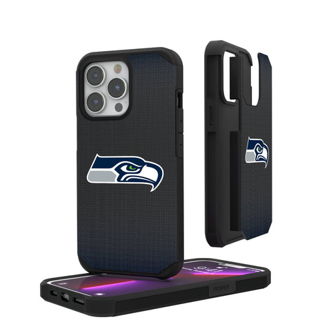 Seattle Seahawks Linen Rugged Phone Case