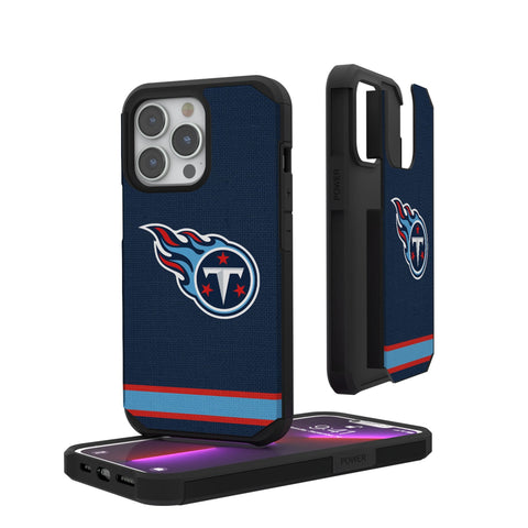 Tennessee Titans Stripe Rugged Phone Case