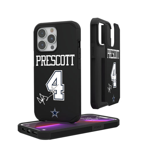 Dak Prescott Dallas Cowboys 4 Ready Rugged Phone Case