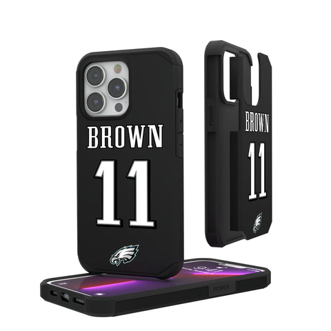 A.J. Brown Philadelphia Eagles 11 Ready Rugged Phone Case